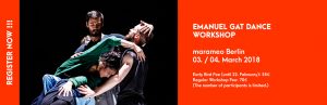 Emanuel Gat Workshop Marameo Berlin