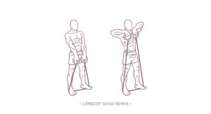 Upright Band Rows Illustration
