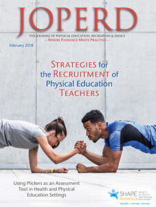 Journal of Physical Education, Recreation & Dance Cover