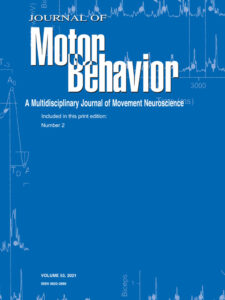 Journal of Motor Behavior Cover