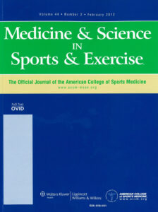 Medicine And Science In Sports And Exercise Cover