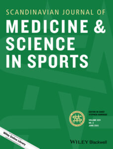 scandinavian journal of medicine and science in sports cover