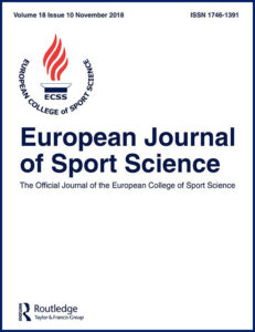 European Journal of Sport Science Cover