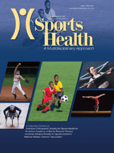 Sports Health Journal Cover